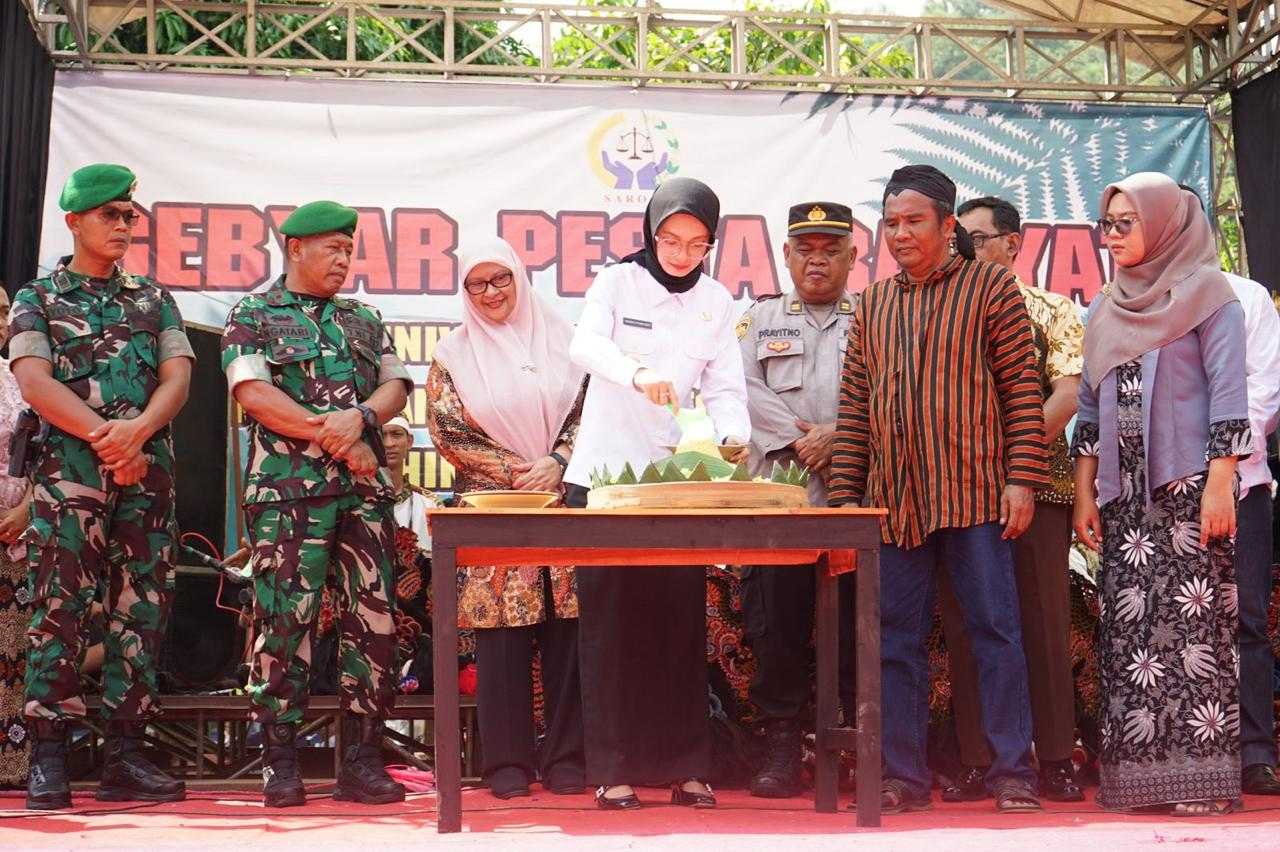 LSM Saroja Ulang Tahun ke-6, Launching Klothok Food Court