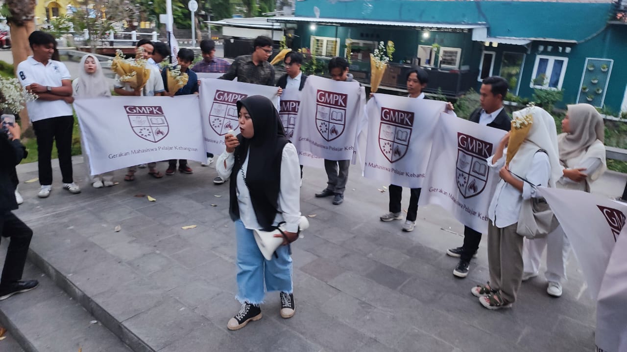 GMPK Kediri Gelar Aksi Damai, Suara Pemuda Menggema Pasca Kerusuhan Kediri