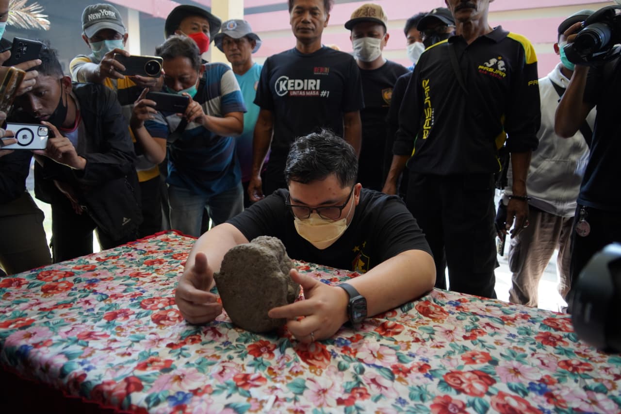 Fragmen Kepala Ganesha yang Hilang Akhirnya  Kembali ke Museum Bagawanta Bhari Kediri