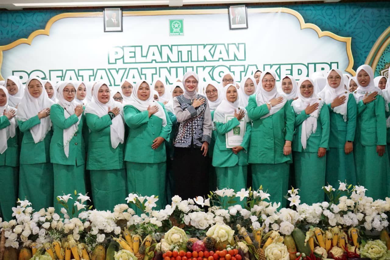 Hadiri Pelantikan PC Fatayat NU, Mbak Wali Ajak Bangun Kota Kediri