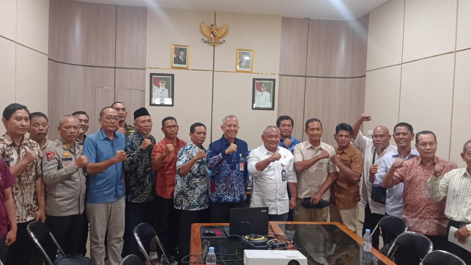 Pemkot Kediri Ikuti Asistensi, Monitoring dan Evaluasi Pasca Demonstrasi oleh Kemendgri