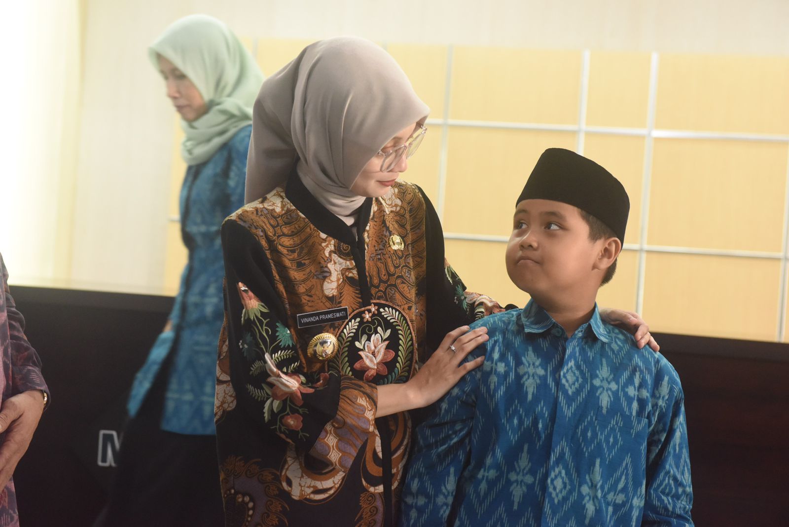 Kafilah Kota Kediri di MTQ XXXI Tingkat Provinsi Jawa Timur Dilepas Mbak Wali