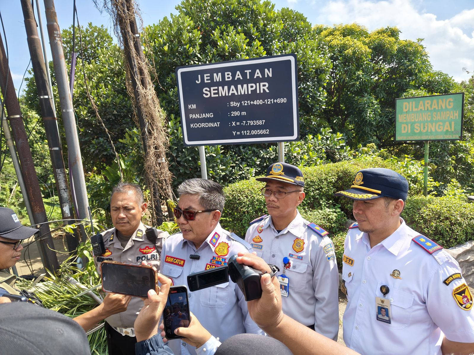 Jembatan Semampir Mulai Ditutup Total, Rute Pengalihan Arus Sampai 12 November 2025