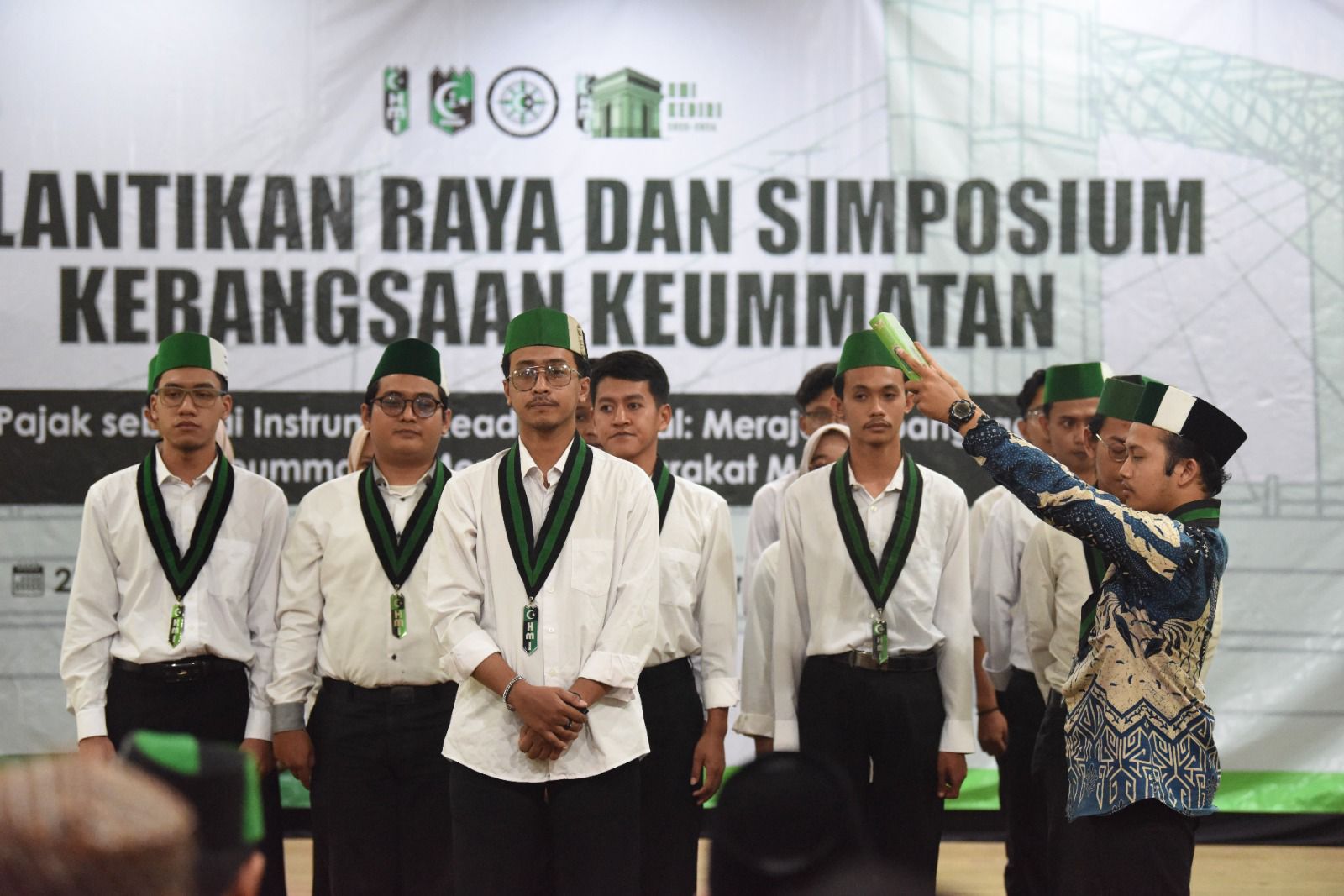 Gus Qowim Hadiri Pelantikan Raya HMI Cabang Kediri Masa Juang 2025-2026
