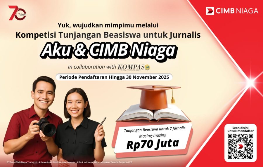 Wujudkan Mimpi dan Aspirasi, CIMB Niaga Hadirkan Tunjangan Beasiswa S2 untuk Insan Pers Indonesia