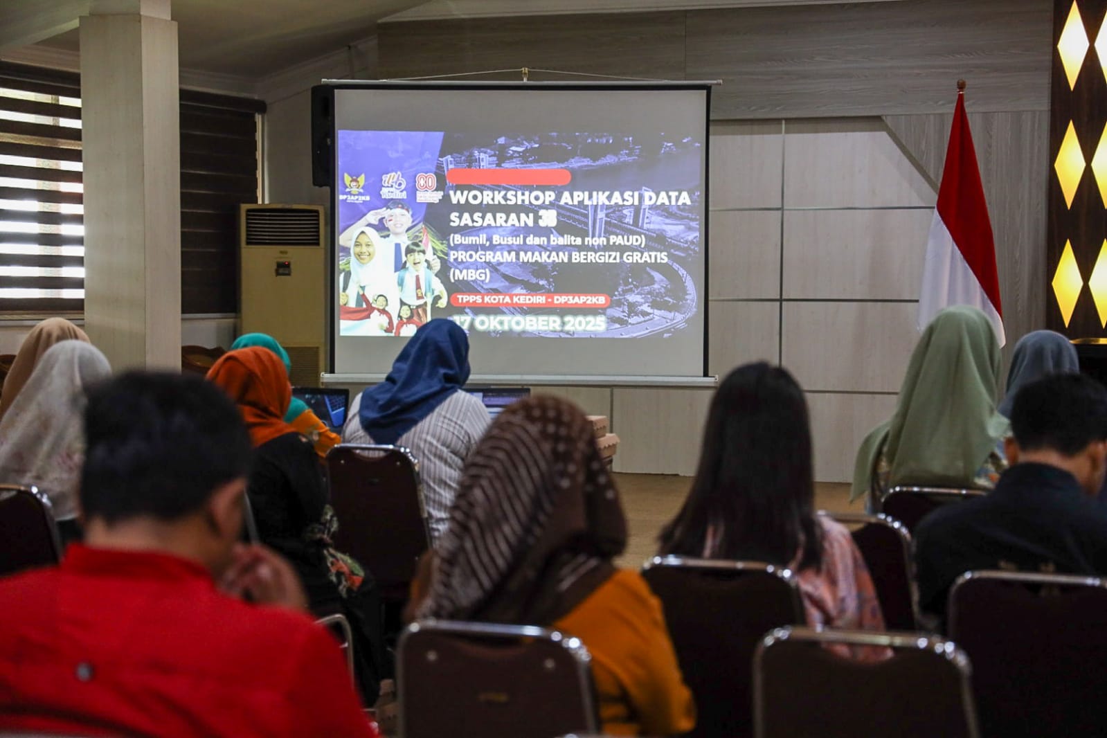 Pemkot Kediri Gelar Workshop Aplikasi Data Sasaran 3B Program Makan Bergizi Gratis