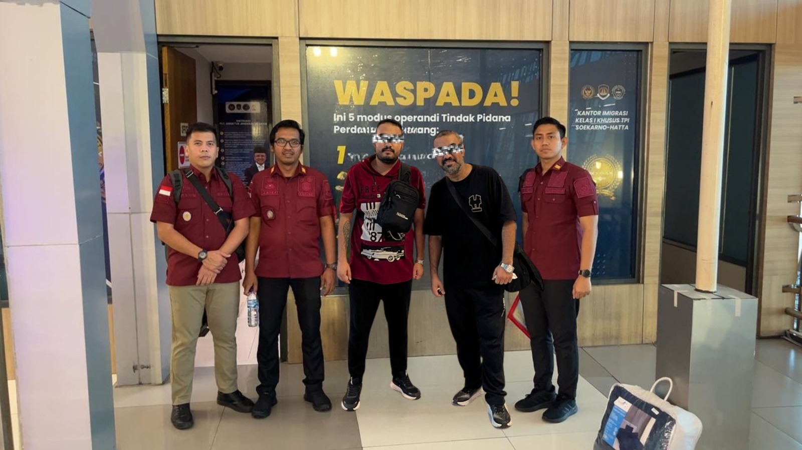 Usai Menjalani Hukuman Pidana Dua WNA Asal Iran Dideportasi Kantor Imigrasi Kediri