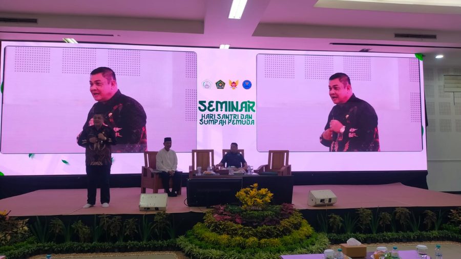 Seminar Hari Santri Dan Sumpah Pemuda Di Ponpes Wali Barokah: Santri Harus Berkontribusi Demi Meraih Indonesia Emas