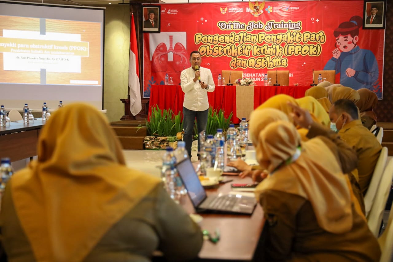 Kota Kediri Menggelar Pengendalian Penyakit Paru Obstruktif Kronik dan Asma
