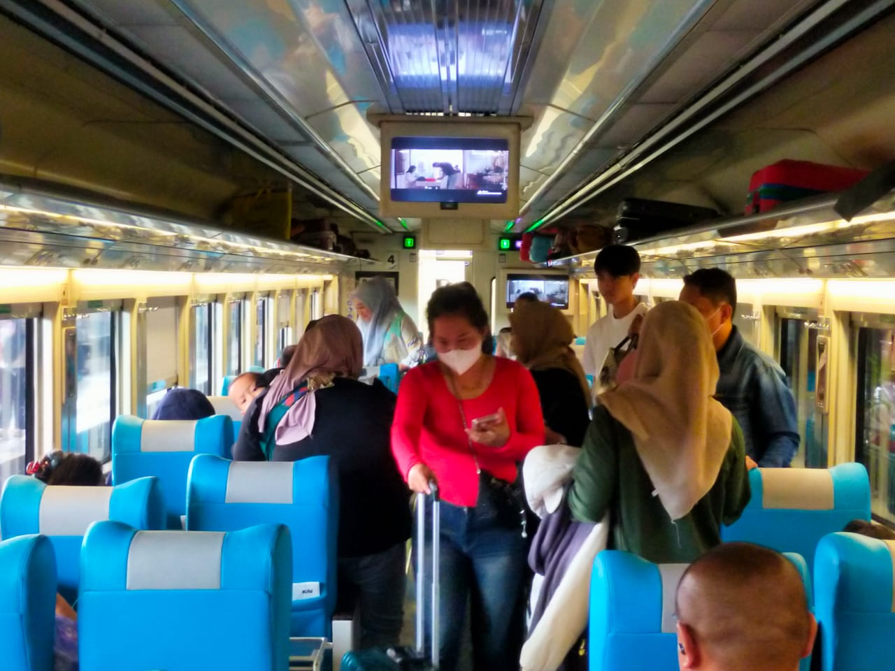 Antusias Masyarakat Tinggi, KAI Daop 7 Madiun Catat 85.946 Penumpang Berangkat Selama Nataru