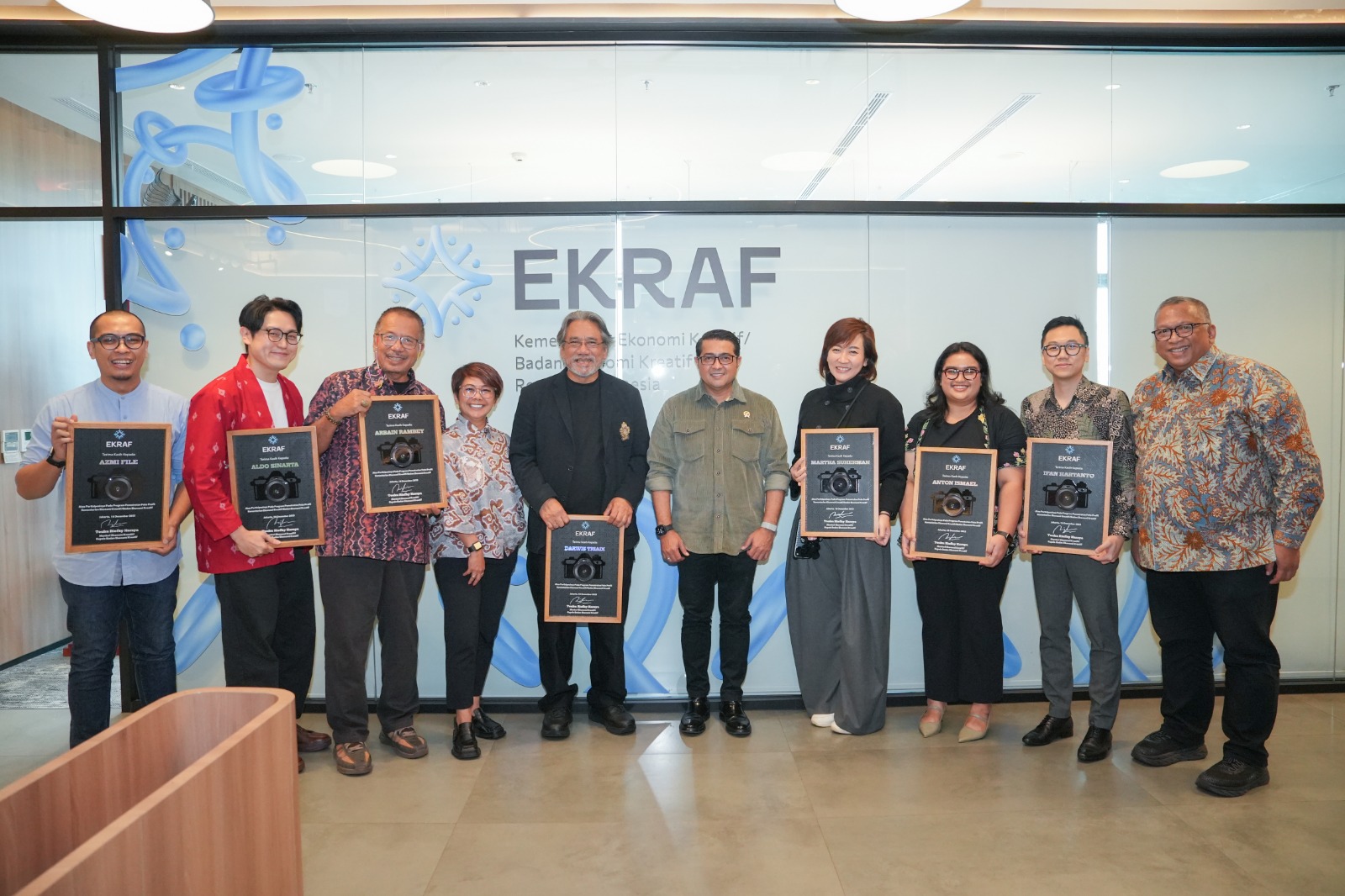 Menteri Ekraf Apresiasi 7 Fotografer Profesional, Siap Kolaborasi Hadirkan Ruang Kreatif