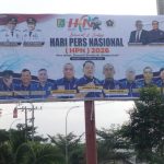 Baliho Promosi Menyambut Gelaran HPN PWI 2026 Semarak di Jalan