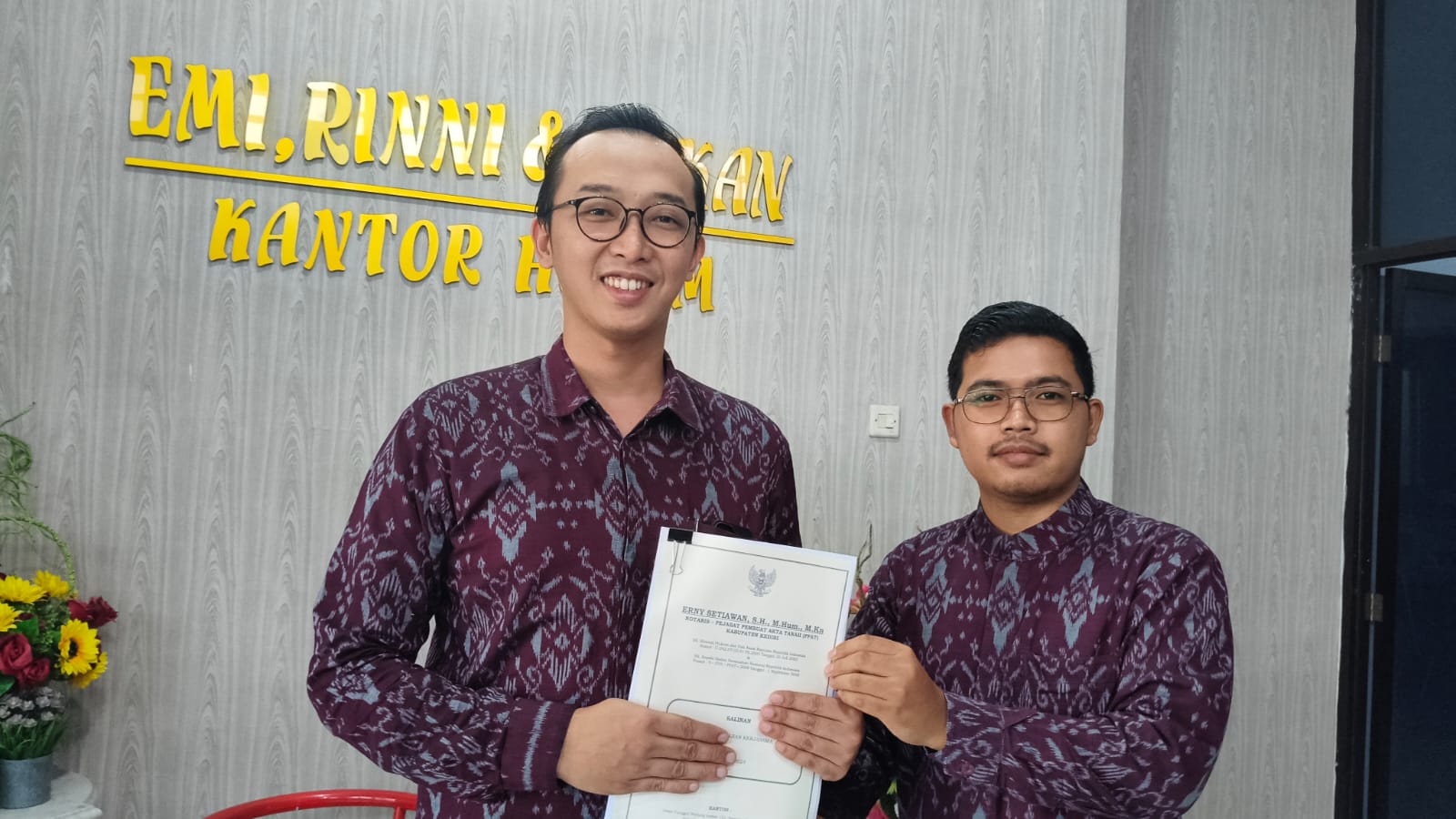 Penyerahan Sertifikat Fasum dan Fasos Perumahan Griya Keraton Menjadi Tanggung Jawab Pihak Developer