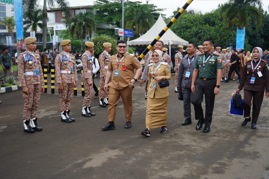 Bupati Kediri, Wabup dan Forkopimda Ikuti Rakornas di Sentul, Bogor