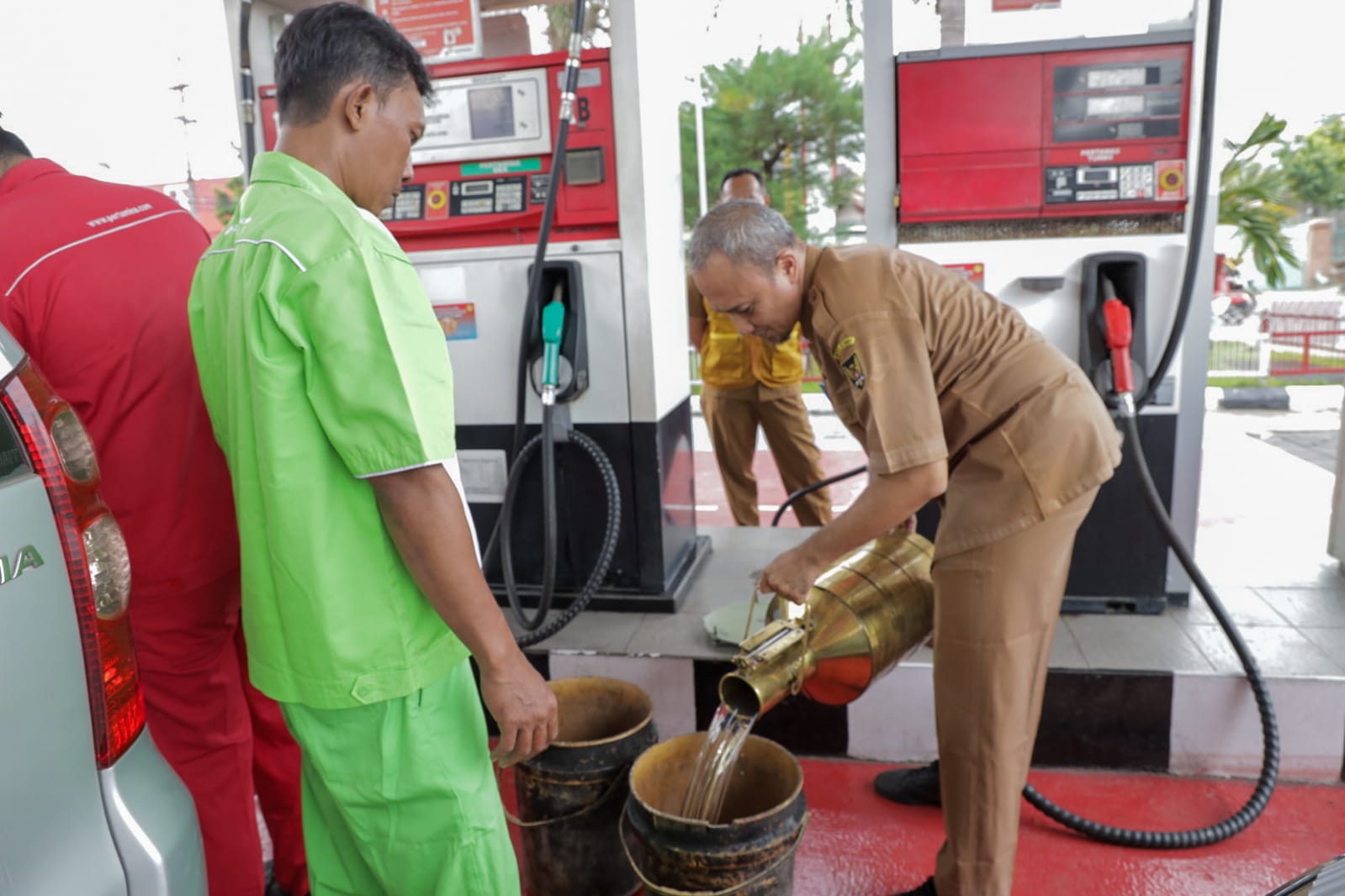 SPBU di Kediri Dilakukan Tera Ulang, Pastikan Takaran, Kualitas BBM Aman dan Tidak Ada Pelanggaran