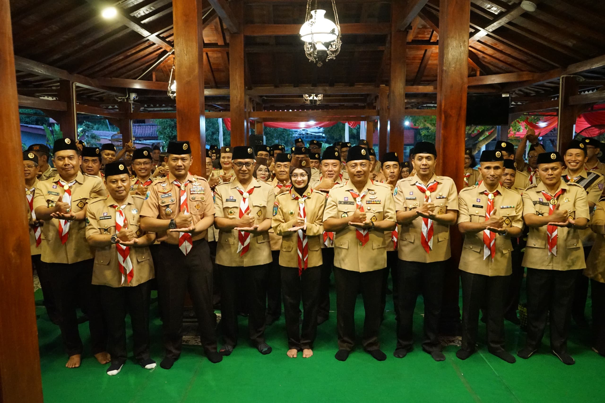 Kwarcab Pramuka Kota Kediri, Lantik Alat-alat Kelengkapan dan Kepengurusan