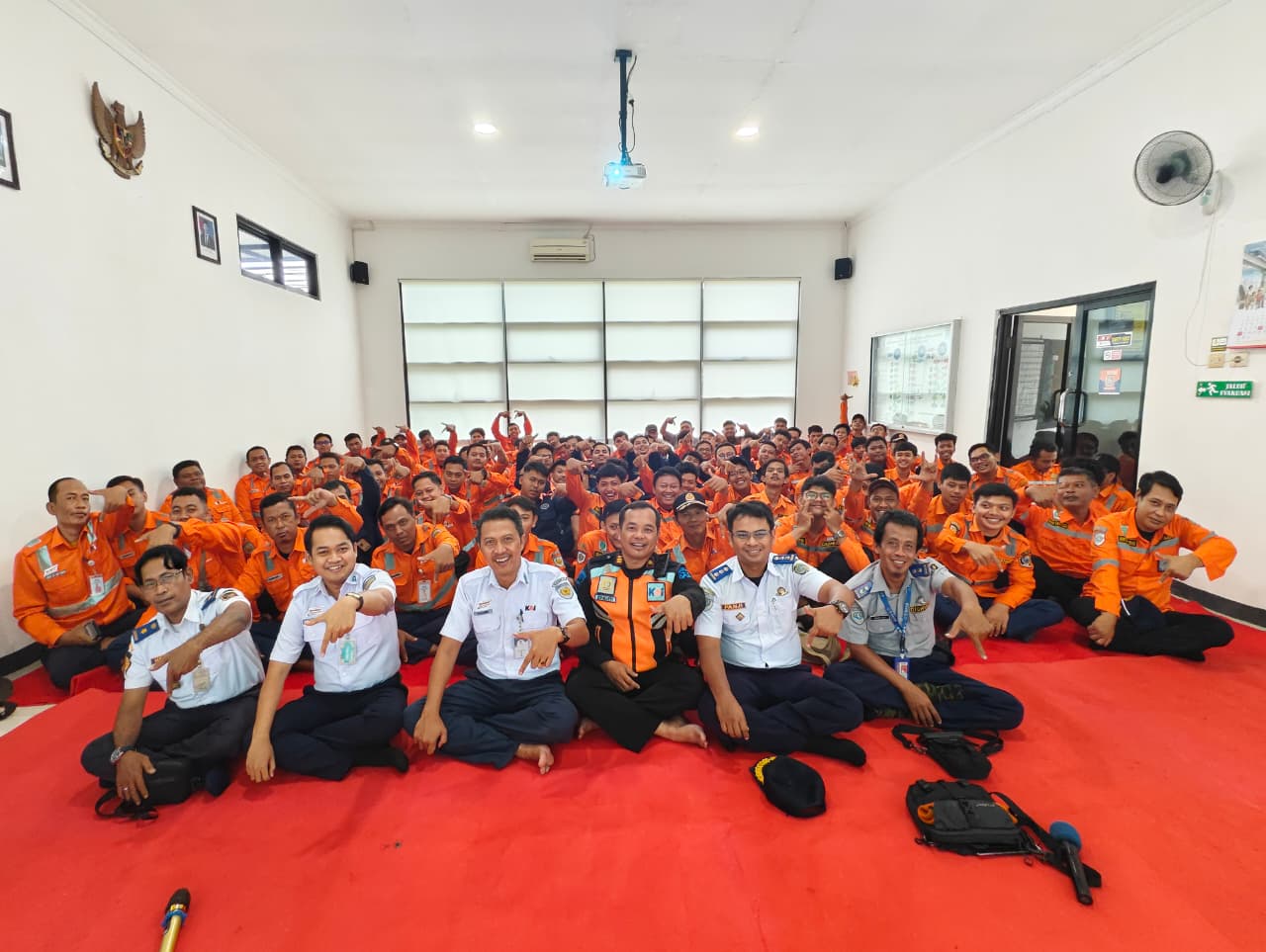 KAI Daop 7 Madiun Gelar Pembinaan Terpadu bagi Ratusan Petugas Jaga Lintasan