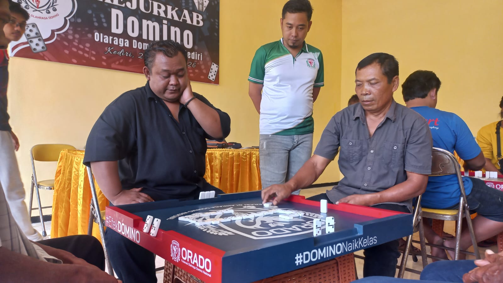 Untuk Pertama Kali ORADO Kabupaten Kediri Gelar Kejurkab  Domino