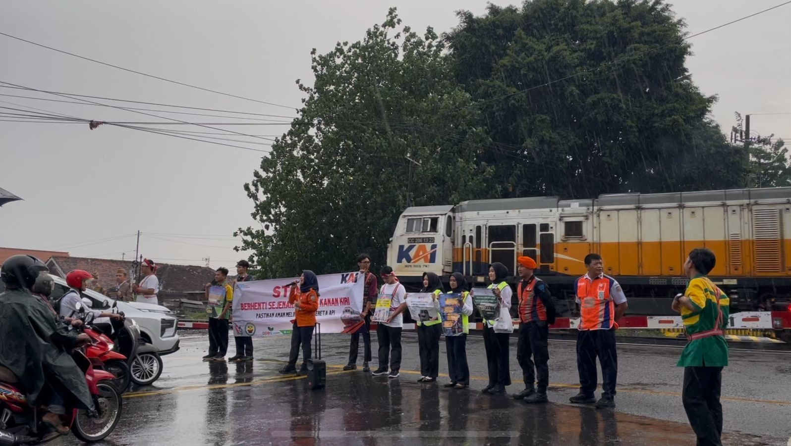 Pasca Angkutan Lebaran 2026, KAI Daop 7 Madiun Konsisten Perketat Pengawasan Jalur dan Perlintasan