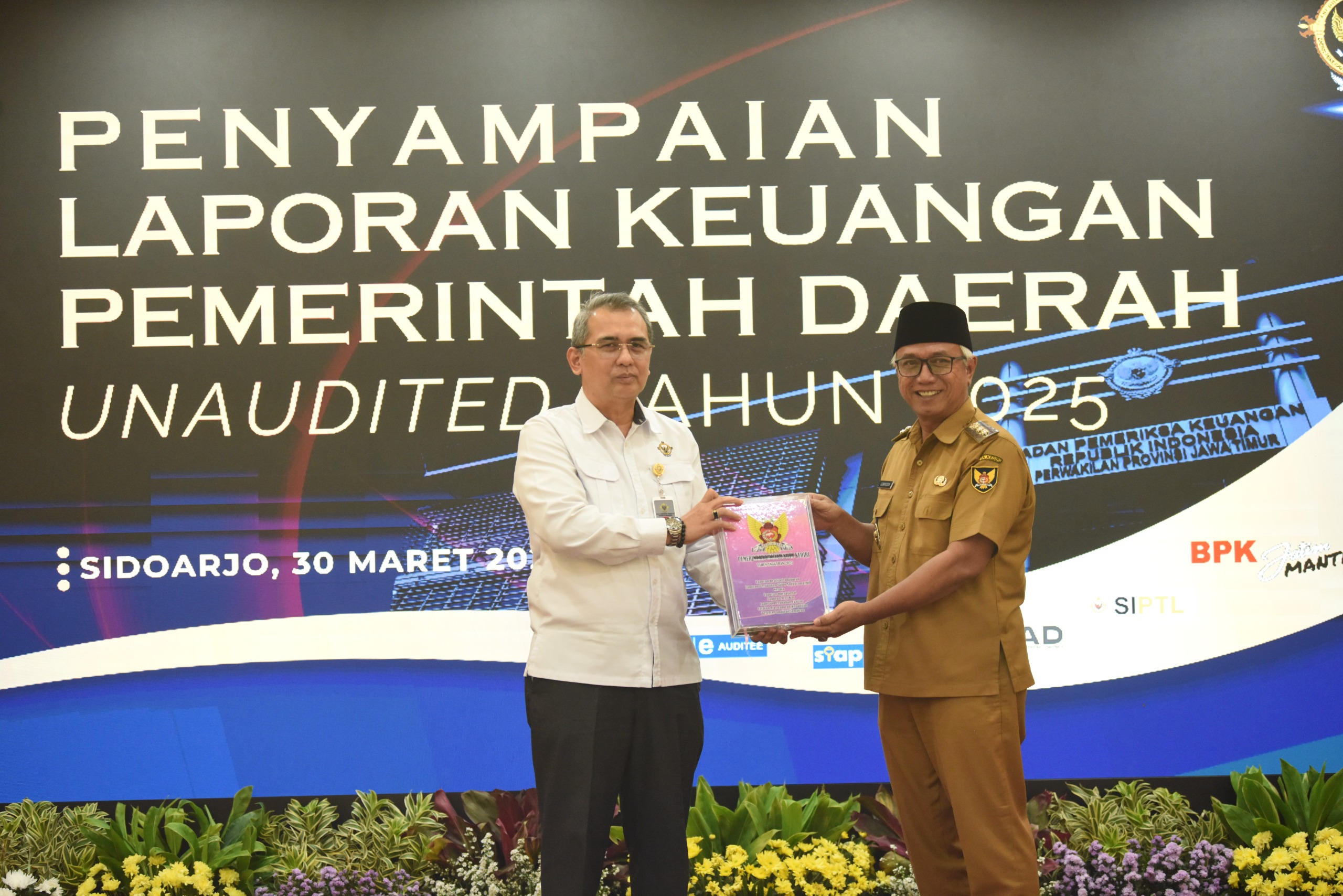 Pemkot Kediri Serahkan LKPD Unaudited Tahun Anggaran 2025, Gus Qowim: Prioritaskan Transparansi dan Pelayanan Publik