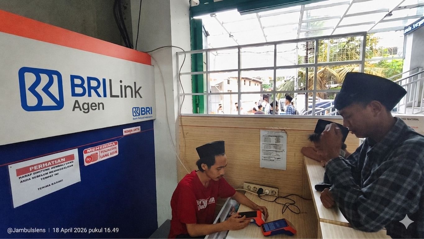 Dari Toko Assalam Lirboyo Kediri, Agen BRILink di Kediri Layani Ribuan Transaksi dan Jadi Jawara Nasional