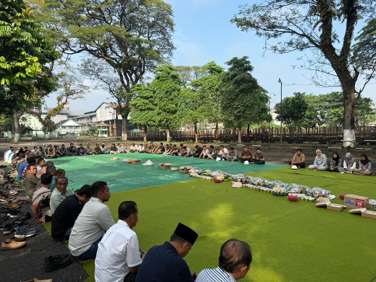 Jelang Buka Giling 2026, Pabrik Gula Ngadiredjo Gelar Selamatan Emplasemen