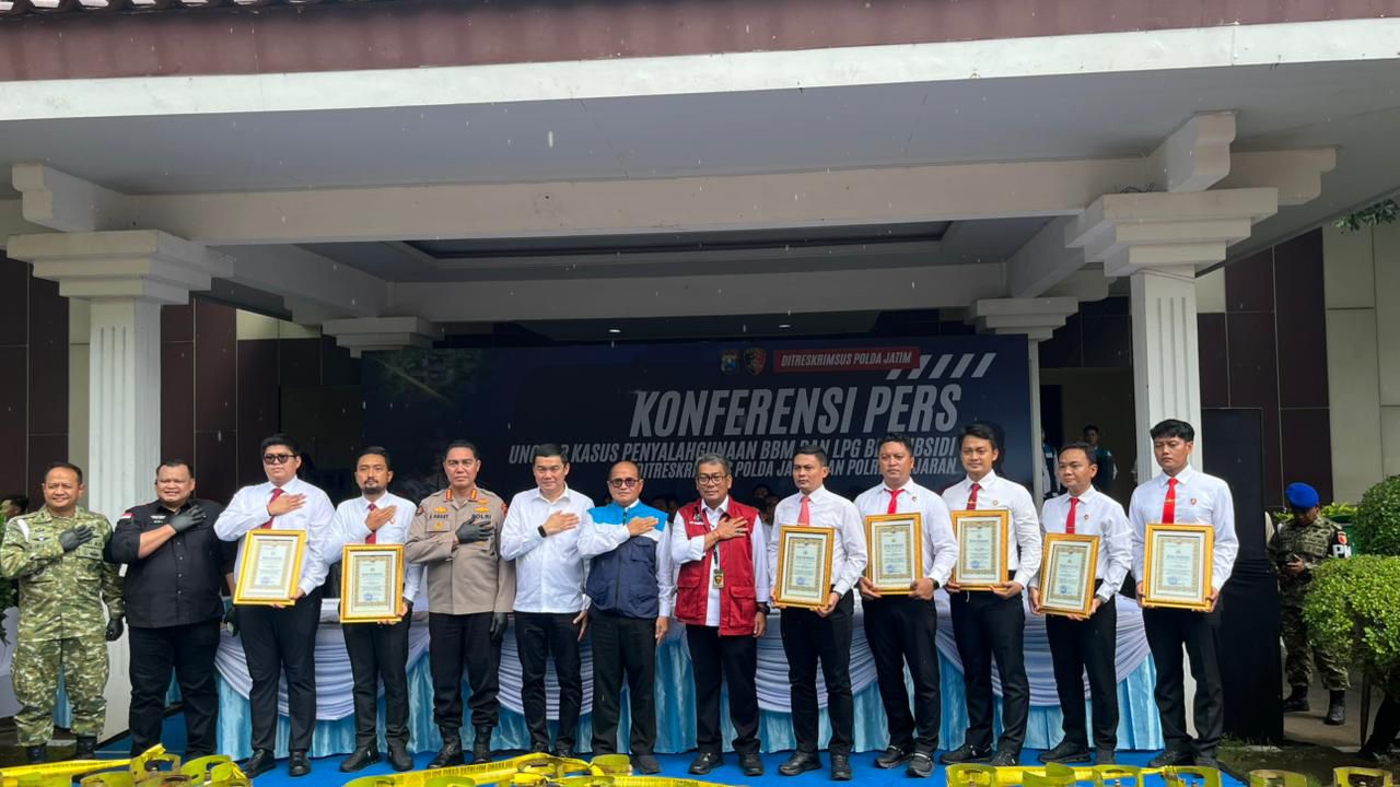 Pertamina Patra Niaga Apresiasi Polda Jatim Dalam Penegakan Hukum Penyalahgunaan BBM dan LPG Subsidi