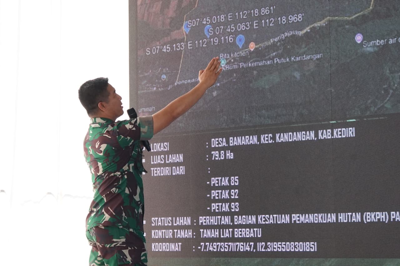 Pangdam V/Brawijaya Tinjau Pembangunan Yonif Teritorial Pembangunan