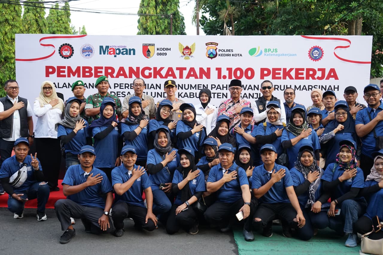 1.100 Pekerja Kota Kediri Hadiri Peresmian Museum Marsinah di Kabupaten Nganjuk