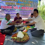 Menjelang Resepsi Tebu Manten, PG Meritjan Kediri Gelar Selamatan Pethik Tebu