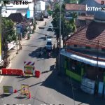 Dampak Rehabilitasi Jembatan Kaliombo, Dishub Kota Kediri Siagakan Petugas dan Pantau Arus Lalu Lintas Lewat ATCS