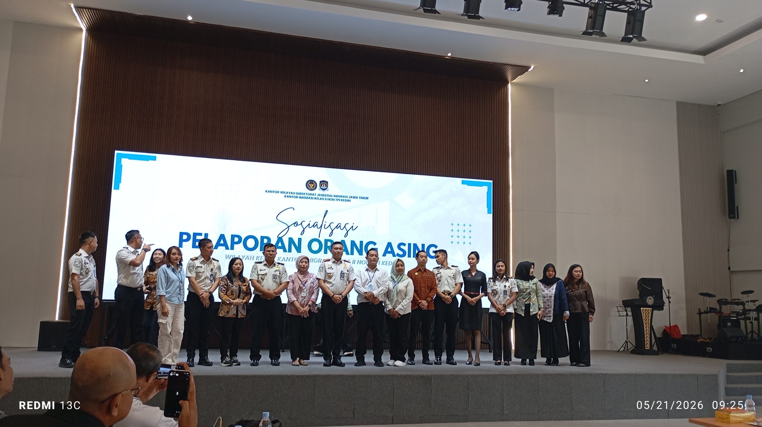 Pantau Warga Negara Asing, Imigrasi Kediri Gandeng Awak Media dan Pengelola Hotel