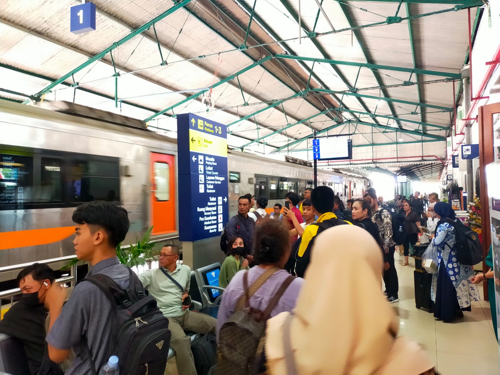 Arus Balik Libur Panjang Idul Adha 1447 H dan Hari Lahir Pancasila, Stasiun Kediri Layani Total 13.077 Pelanggan
