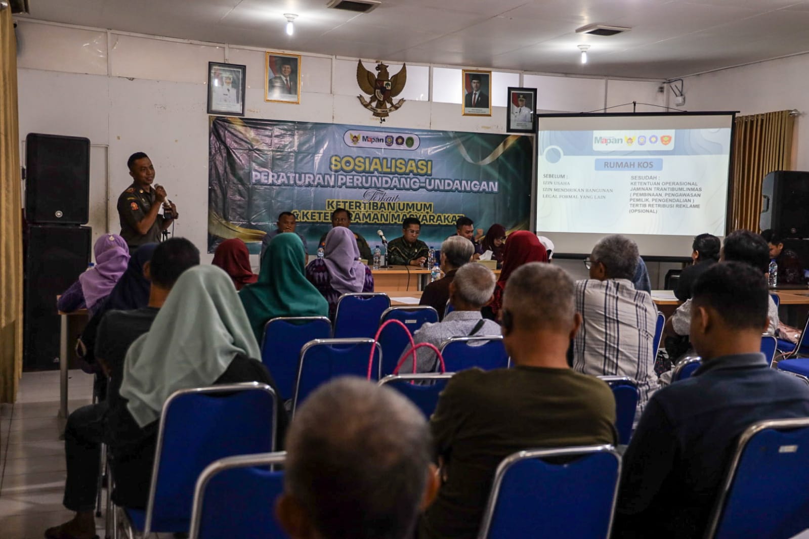 Pemilik Kos di Kecamatan Kota Kediri Dibekali Perspektif Hukum dalam Menjaga Ketertiban Umum