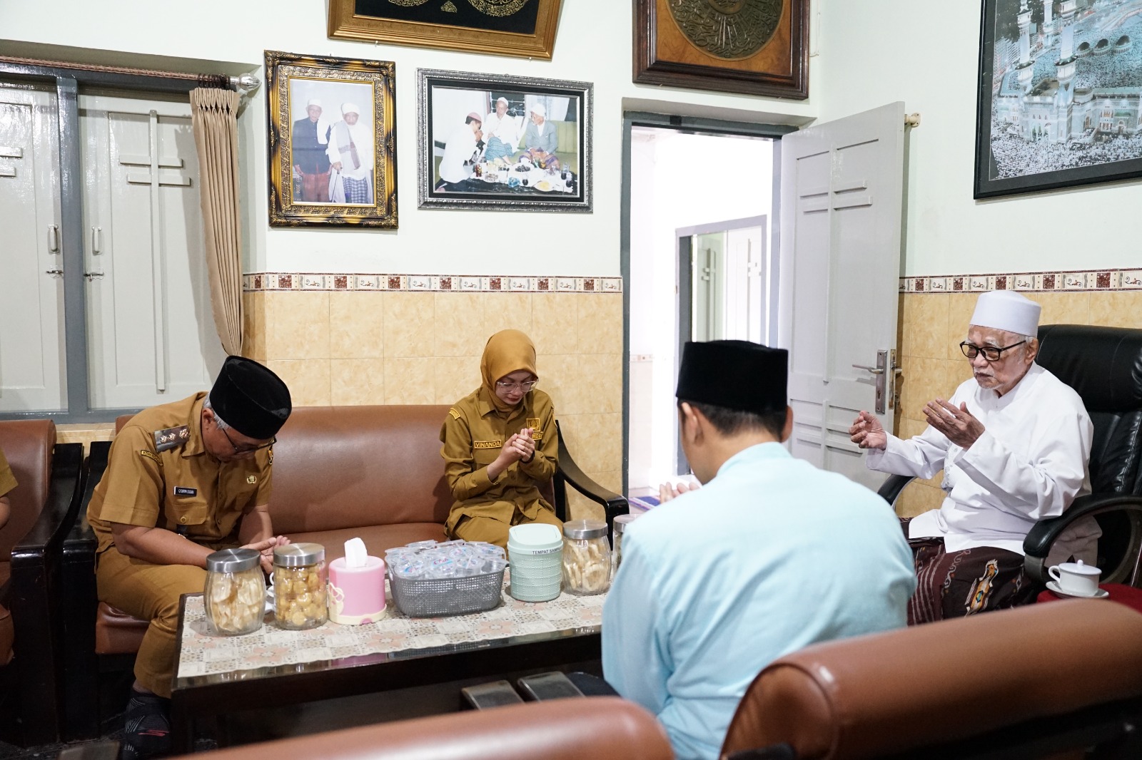 Jelang Tahun Baru Hijriah Mbak Wali dan Gus Qowim Sowan Ulama, Mohon Doa Keberkahan Kota Kediri