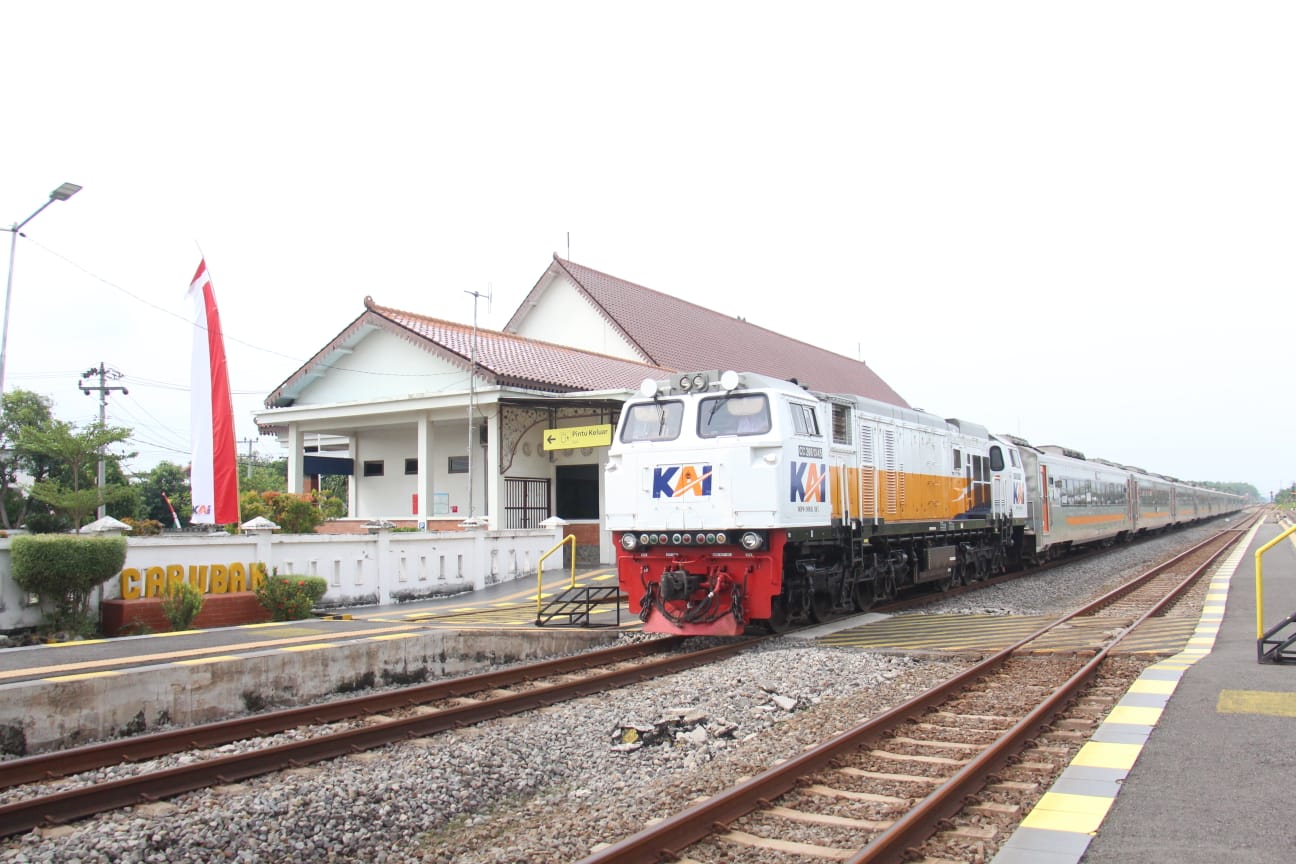 Dilengkapi Ruang Tunggu Luxury Lounge dan Fasilitas Modern, Stasiun Caruban Jadi Urat Nadi Transportasi Kabupaten Madiun