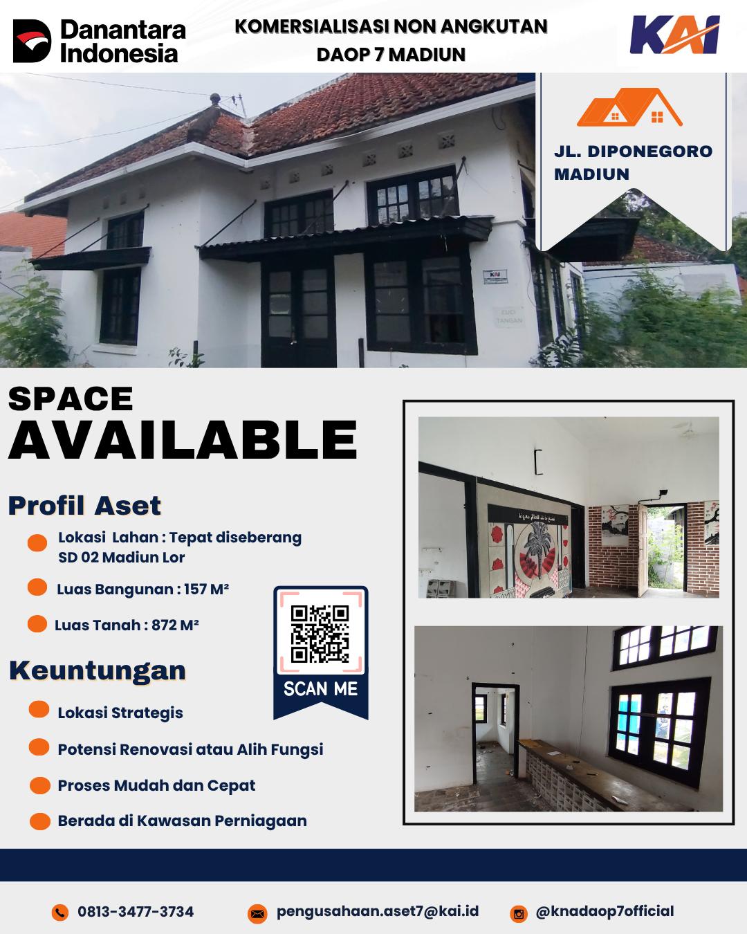 Optimalkan Aset Strategis, KAI Daop 7 Madiun Ajak Investor Manfaatkan Platform Digital Space By KAI