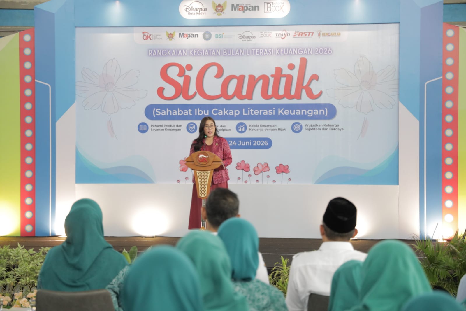 Pemkot Kediri dan OJK Kediri Gelar Edukasi Sahabat Ibu Cakap Literasi Keuangan
