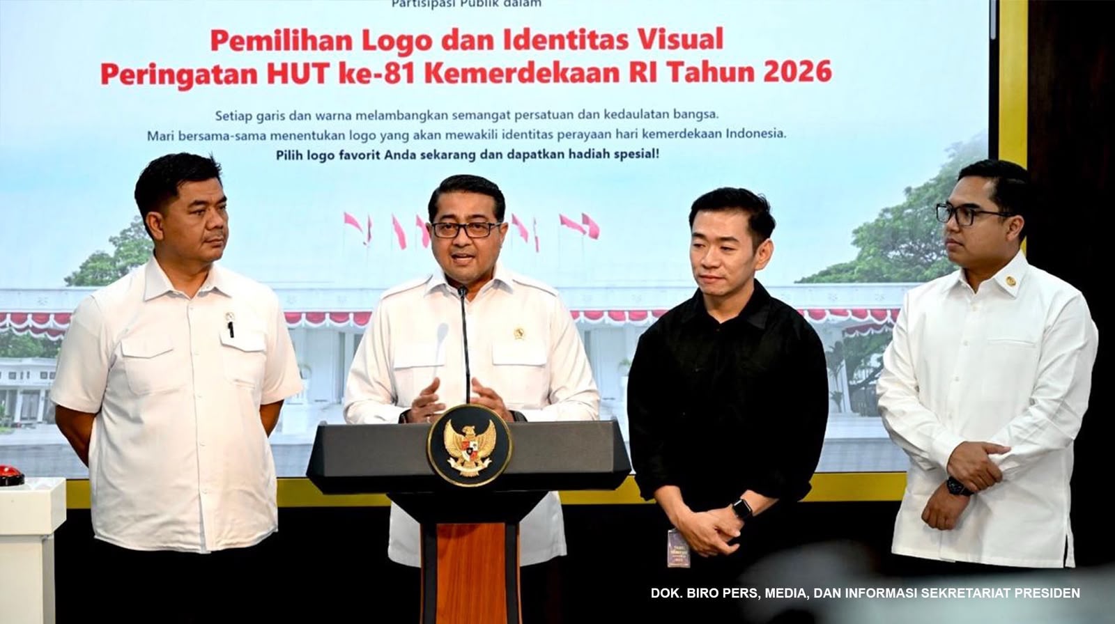 Pertama Kali Dalam Sejarah, Publik Dapat Pilih Logo HUT ke-81 Republik Indonesia