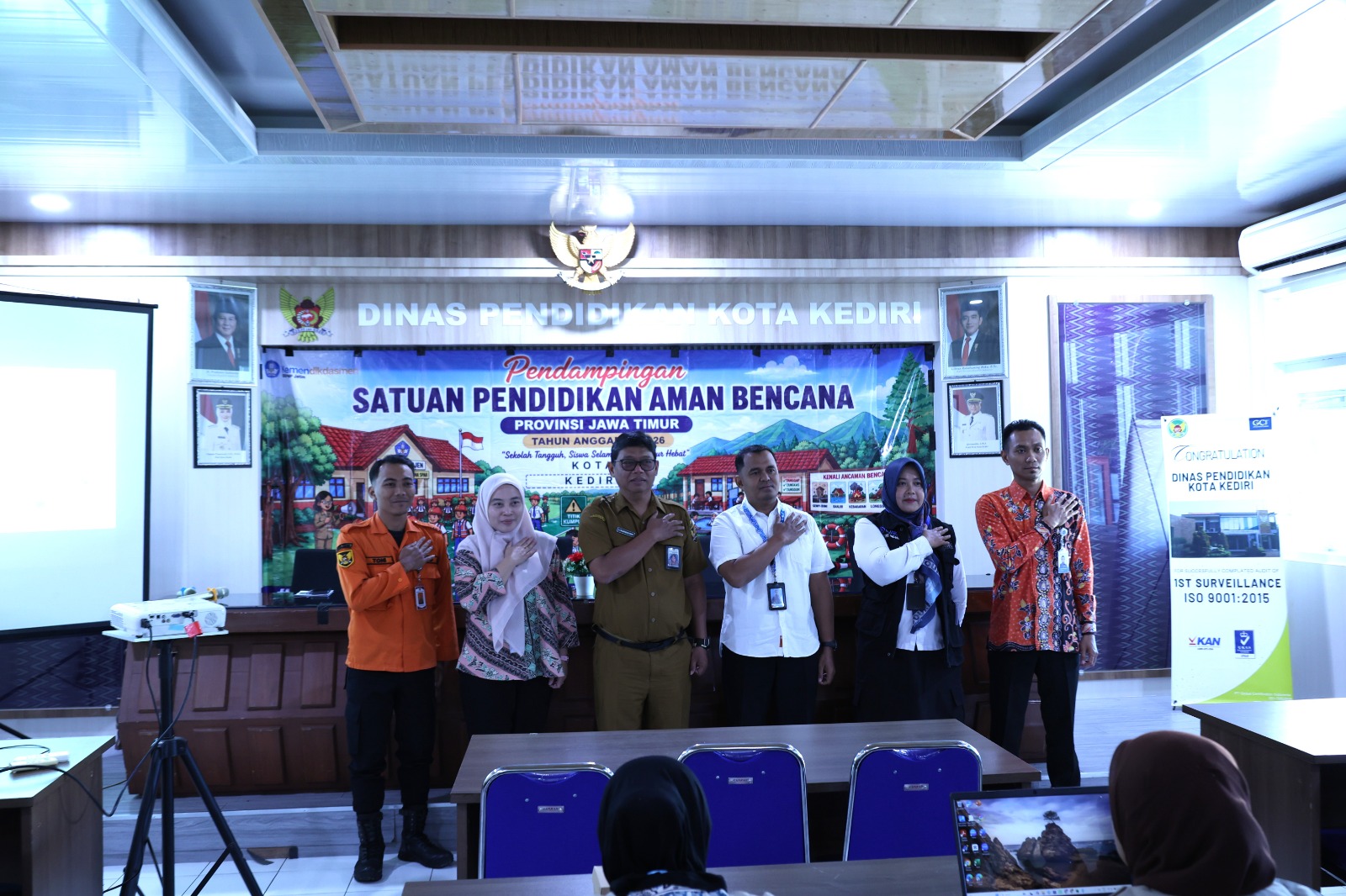 Hadapi Potensi Bencana di Sekolah, Puluhan Guru di Kota Kediri Ikuti Pelatihan Satuan Pendidikan Aman Bencana