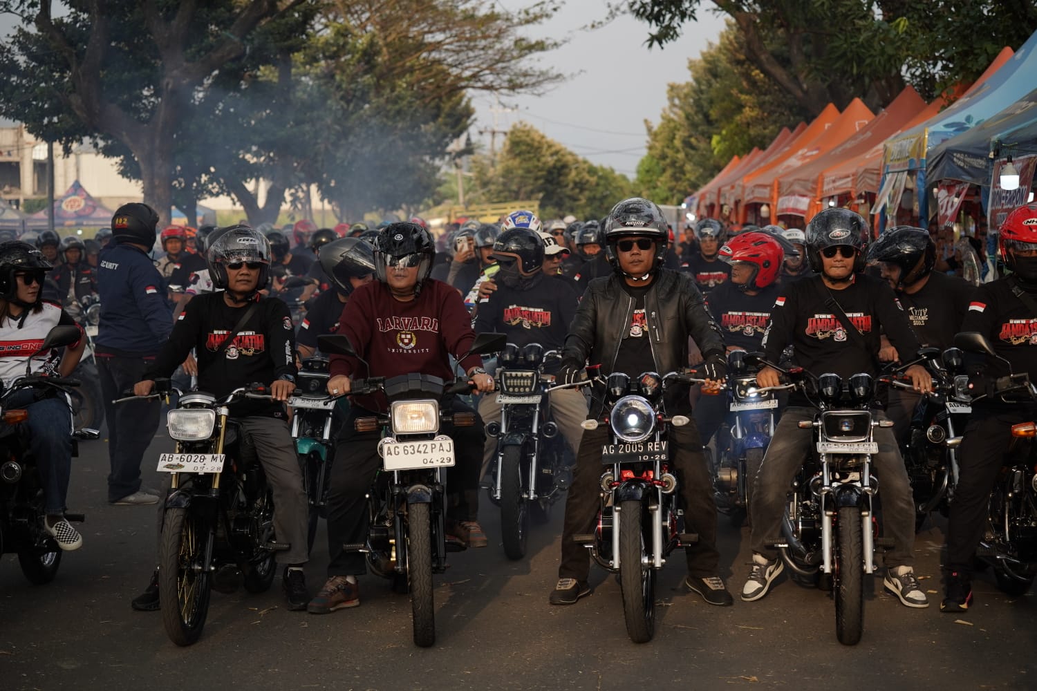 Semarak Hari Jadi Kota Kediri ke-1.147, Komunitas RX-King Dorong City Tourism dan Gerakkan Ekonomi