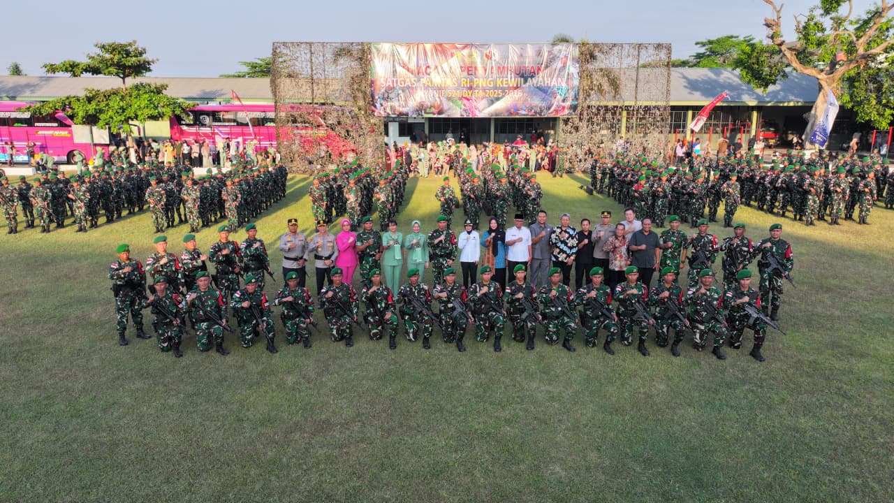 Prajurit Yonif 521/DY Pulang Setelah 14 Bulan Bertugas Jaga Perbatasan RI – Papua Nugini