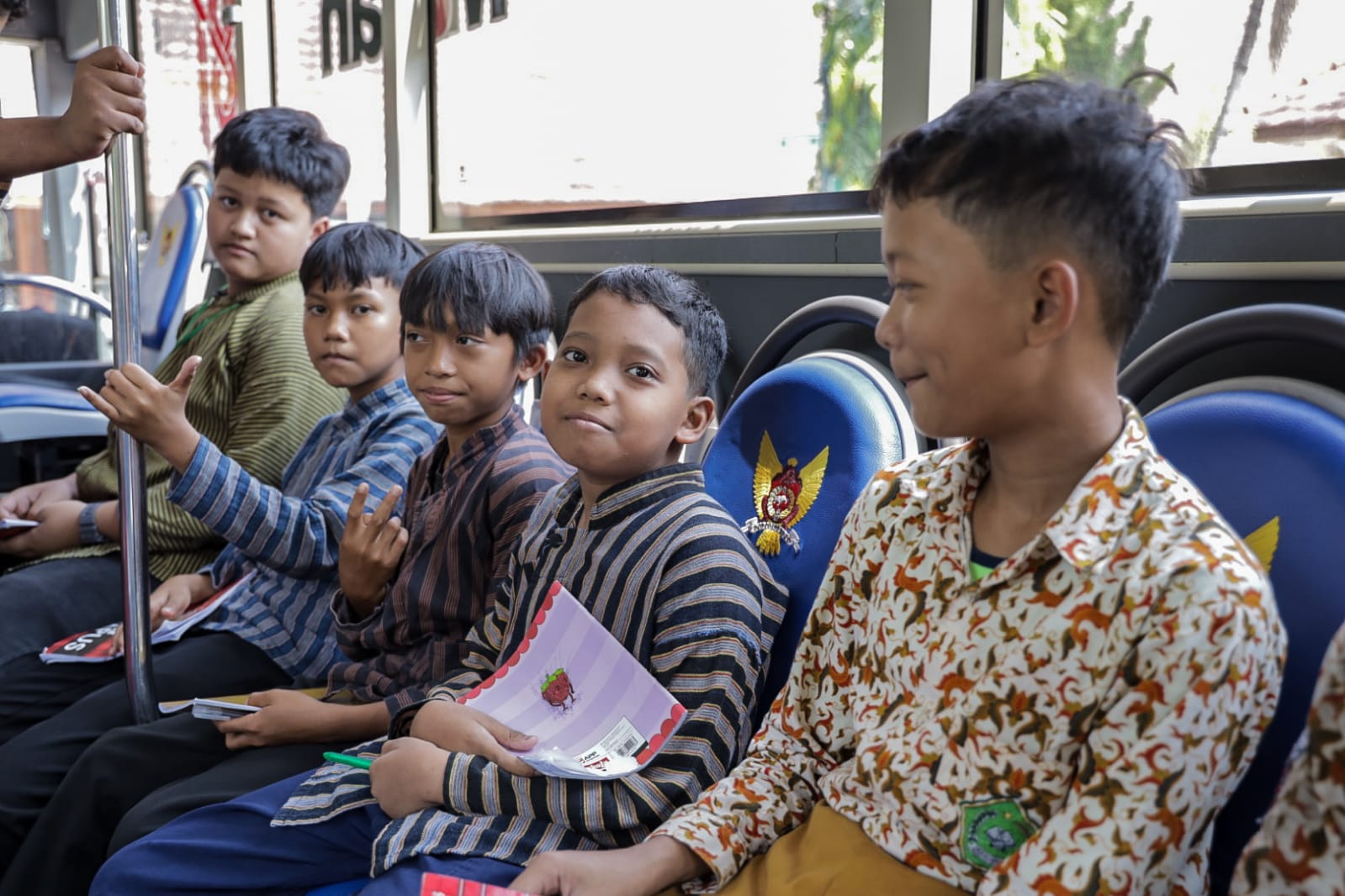 Pemkot Kediri Kenalkan Bus Sekolah Gratis Untuk Wujudkan Transportasi Aman Bagi Pelajar