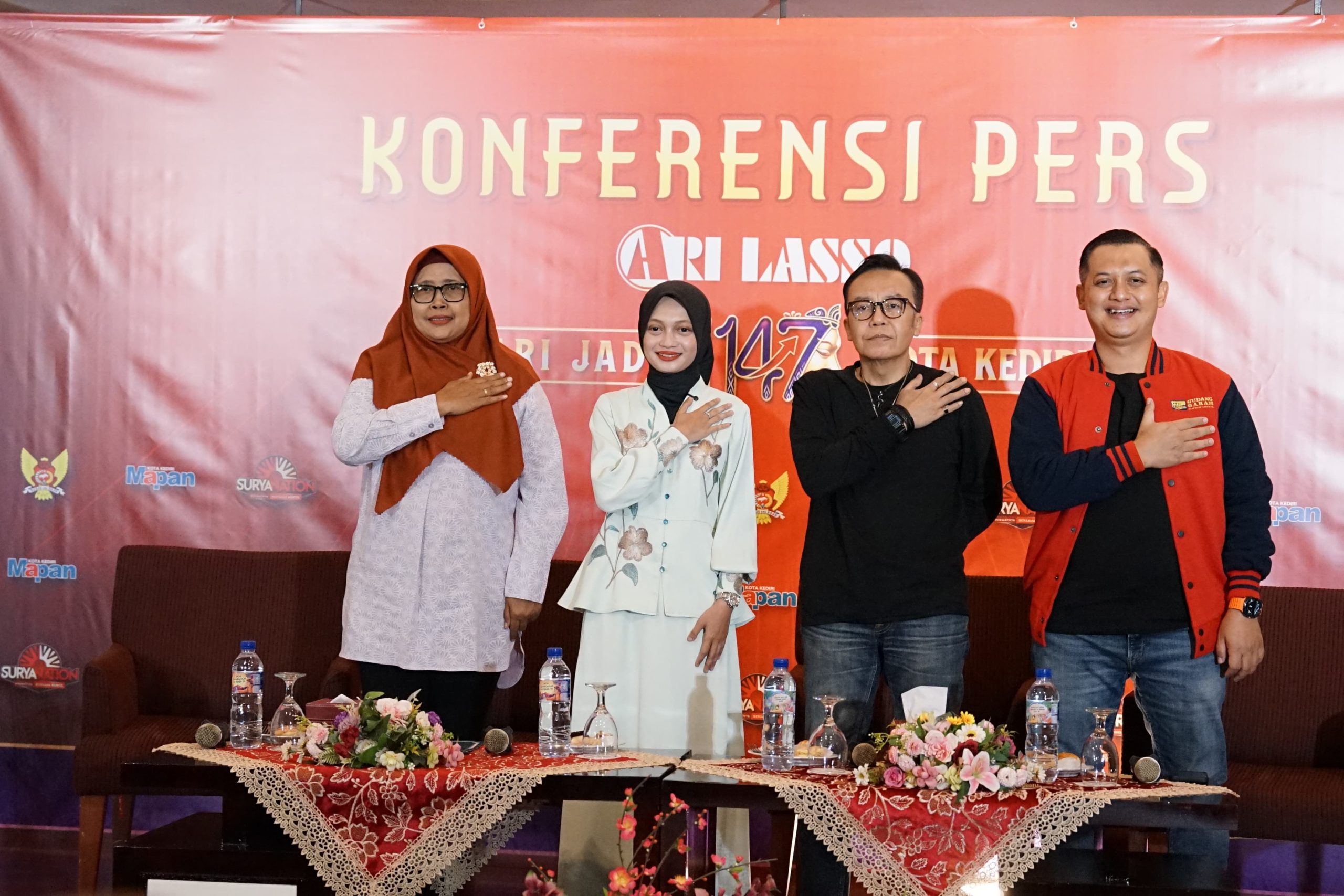 Ari Lasso Konser di Kota Kediri, Mbak Wali Ajak Masyarakat Rayakan Hari Jadi Dengan Penuh Kebahagiaan
