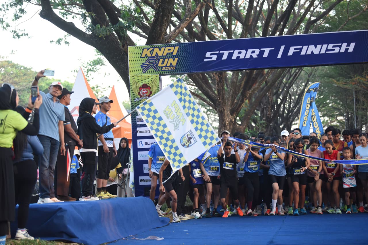 Berangkatkan KNPI Run 2026, Mbak Wali Ajak Pemuda Pola Hidup Sehat dan Berprestasi