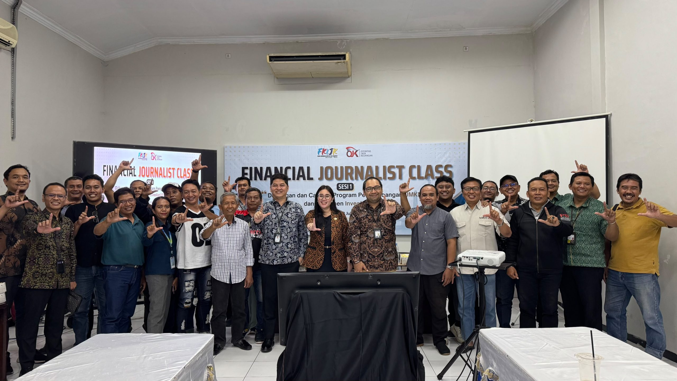 OJK Kediri Bersama FKIJK Menggelar Financial Jurnalis Class, Perkuat Sinergi industri Jasa Keuangan Dengan Insan Pers