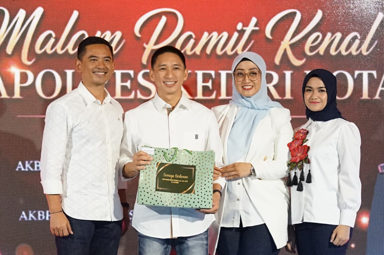 Malam Pamit Kenal Kapolres Kediri Kota Dari AKBP Anggi Saputra Ibrahim Kepada AKBP Kresno Wisnu Putranto