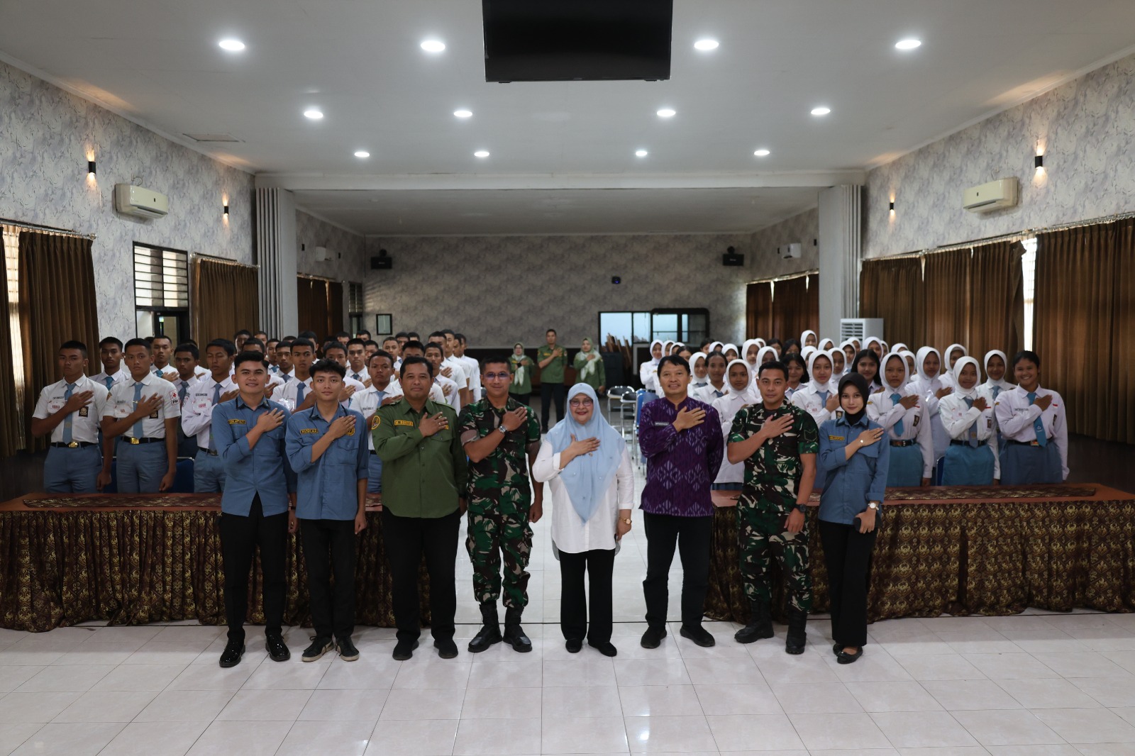 70 Calon Paskibraka Kota Kediri Ikuti Tantingan, Pastikan Siap Jalani Pemusatan Latihan
