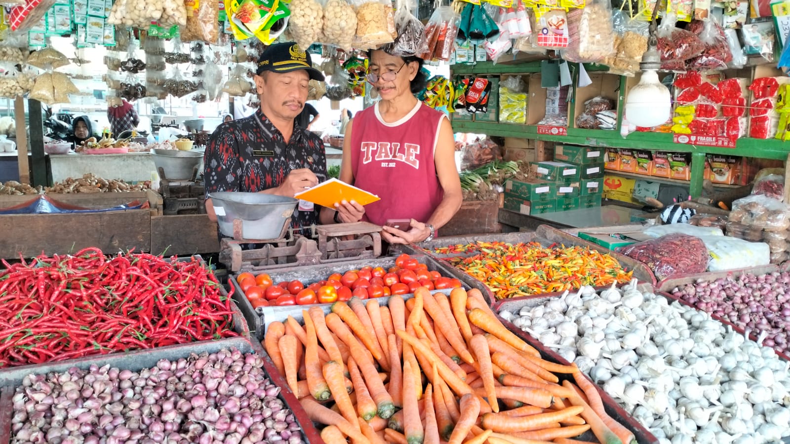 Pantauan Harga Pangan, DKPP Kota Kediri Pastikan Harga Stabil dan Pasokan Komoditas Tetap Aman