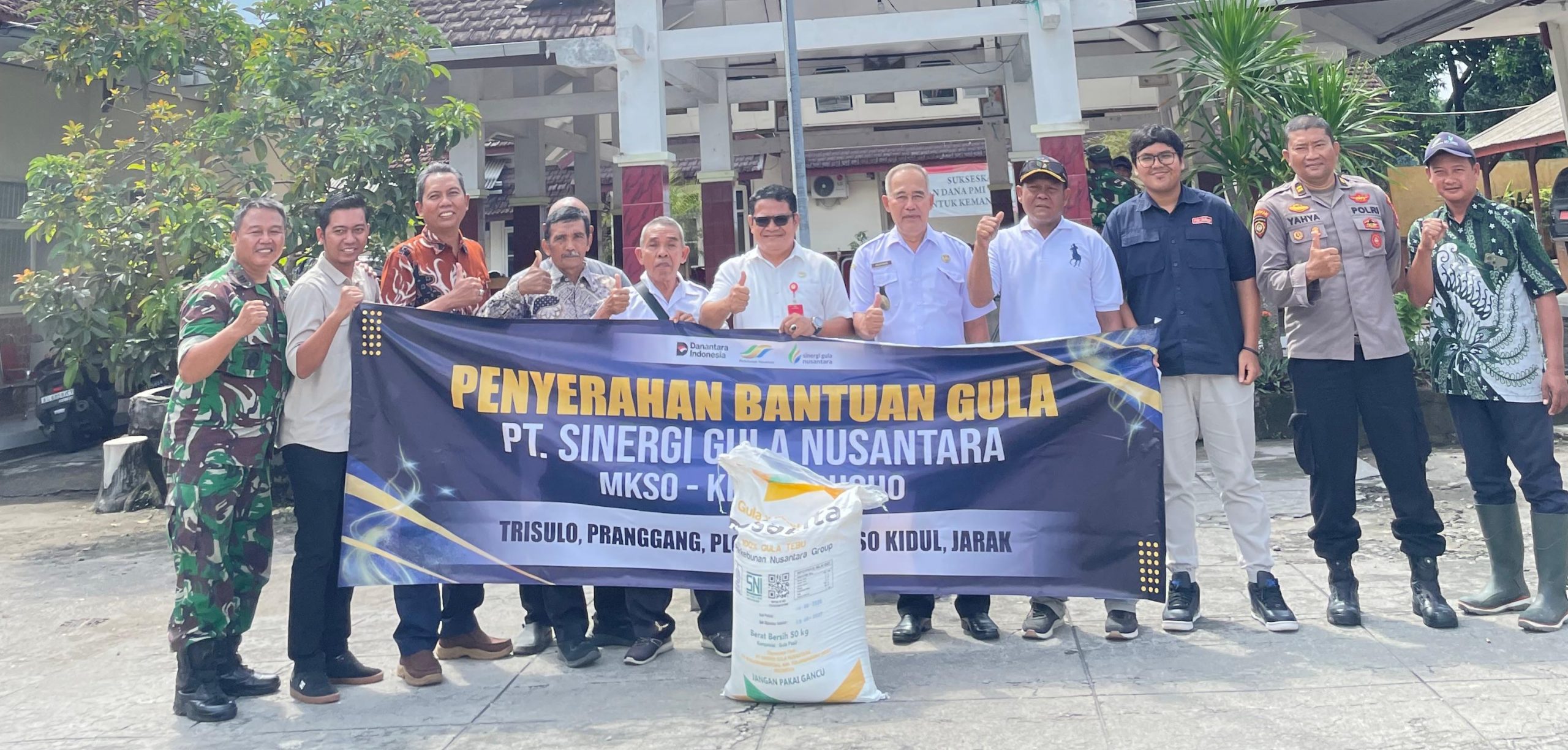 MKSO Kebun Dhoho Siapkan Bantuan Gula Untuk Masyarakat di 17 Desa Kabupaten Kediri